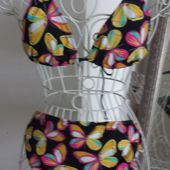 Kirra Swim Bikini Swimsuit Butterflies - Picture 10 of 11